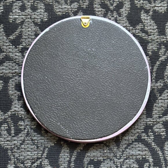 🌙 Hallowette - Handpainted Moon & Stars Mirror - Blue & Gold - Picture 2 of 4